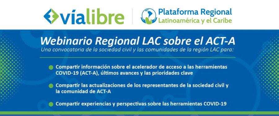 Webinario Regional LAC sobre el ACT-A
