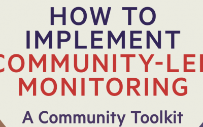 How To Implement Community-Led Monitoring. A Community Toolkit.