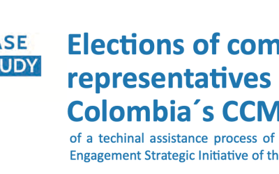 Case Study Elections of community representatives in Colombia ́s CCM