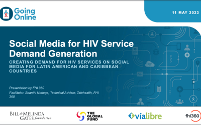 Social Media for HIV Service Demand Generation 