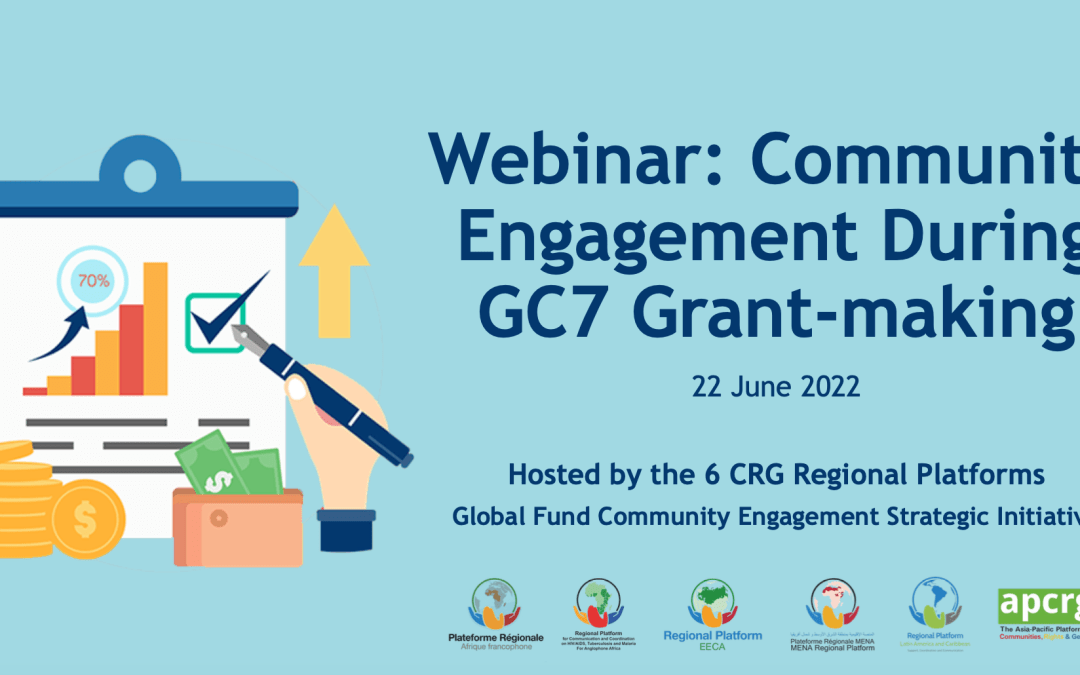 Community Engagement in Global Fund Grants 